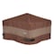 Duck Covers Ultimate Mocha Patio Square Fire Pit Cover, 50"L x 50"W x 24"H UFPS5050 - alternate 1