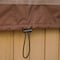 Duck Covers Ultimate Brown Patio Hot Tub Cover Cap, 86"W x 86"D x 14"H UHT888814 - alternate 9