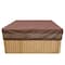 Duck Covers Ultimate Brown Patio Hot Tub Cover Cap, 86"W x 86"D x 14"H UHT888814 - alternate 5