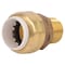 Zoro Select 1/2" Push-to-Connect Brass Male Adapter UIP120 - alternate 2