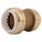 Sharkbite 1" Push-to-Connect Brass Transition Coupling UIP4020 - alternate 4