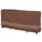 Duck Covers Ultimate Brown Patio Log Rack Cover, 98"W x 24"D x 44"H ULR1002644 - alternate 1