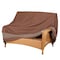 Duck Covers Ultimate Mocha Patio Loveseat Cover, 62"W x 38"D x 62"H ULV623835 - alternate 5