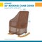 Duck Covers Ultimate Brown Patio Rocking Chair Cover, 32"W x 40"D x 40"H UPR344240 - alternate 9