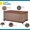 Duck Covers Ultimate Brown Patio Rectangular Table Cover, 84"W x 44"D x 32"H URT864632 - alternate 9