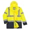 Portwest Hi-Vis Executive Jacket, 5-In-1, 100% Polyester, Yellow/Navy, S US768 - alternate 1
