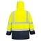 Portwest Hi-Vis Executive Jacket, 5-In-1, 100% Polyester, Yellow/Navy, S US768 - alternate 2