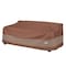 Duck Covers Ultimate Mocha Patio Sofa/Loveseat Cover, 87"W x 37"D x 35"H USO873735 - alternate 1