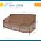 Duck Covers Ultimate Mocha Patio Sofa/Loveseat Cover, 87"W x 37"D x 35"H USO873735 - alternate 3