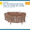 Duck Covers Ultimate Brown Patio Table Set Cover, 90"W x 60"W x 32"H UTO906032 - alternate 8
