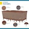 Duck Covers Ultimate Brown Patio Table Set Cover, 90"W x 60"W x 32"H UTO906032 - alternate 7