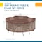 Duck Covers Ultimate Mocha Patio Round Table Set Cover, 108" Dia x 29"H UTR108108 - alternate 4