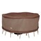 Duck Covers Ultimate Brown Patio Table Set Cover, 62" Dia x 29"H UTR6229 - alternate 1