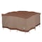 Duck Covers Ultimate Mocha Patio Square Table Set Cover, Ultim, 76"x76" UTS07676 - alternate 1