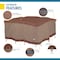 Duck Covers Ultimate Mocha Patio Square Table Set Cover, 92"L x 92"W x 32"H UTS09292 - alternate 5