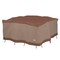 Duck Covers Ultimate Brown Patio Table Set Cover, 100"W x 100"D x 32"H UTS10010032 - alternate 1