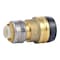 Sharkbite Fitting, Straight, Brass, Push-Fit 11/4 in, Push-Fit 1 in UXL013528 - alternate 3
