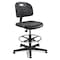 Bevco Task Chairs Drafting Chair, No Arm, 21-1/2" to 31" Height, Polyurethane, Black V7507MG - alternate 3
