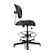 Bevco Task Chairs Drafting Chair, No Arm, 21-1/2" to 31" Height, Polyurethane, Black V7507MG - alternate 2
