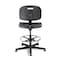 Bevco Task Chairs Drafting Chair, No Arm, 21-1/2" to 31" Height, Polyurethane, Black V7507MG - alternate 4
