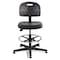Bevco Task Chairs Drafting Chair, No Arm, 21-1/2" to 31" Height, Polyurethane, Black V7507MG - alternate 1