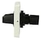 Schneider Electric Disconnect switch, TeSys VLS, protruding rotary handle, hole mounting, 65x65 mm, black handle, 5 mm shaft, defeatable VLSH2H5BD - alternate 5