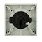 Schneider Electric Disconnect switch, TeSys VLS, protruding rotary handle, hole mounting, 65x65 mm, black handle, 5 mm shaft, defeatable VLSH2H5BD - alternate 4