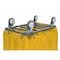 R&B Wire Products Vinyl Basket Truck with Steel Base, 20 Bushel, Yellow 420SOC/YEL - alternate 2