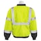 Deltaplus Hi-Vis Jacket, 300D Oxford Polyester with PU Coating, Lining Taffeta and Polyfill, Class 3 M 63945 - alternate 2