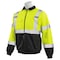 Deltaplus Hi-Vis Jacket, 300D Oxford Polyester with PU Coating, Lining Taffeta and Polyfill, Class 3 M 63945 - alternate 3