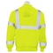Deltaplus High Visibility Hooded Sweatshirt, Class 3, Type R, 100% Soft Polyester Fleece, Lime, M 61540 - alternate 3