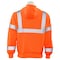 Deltaplus High Visibility Hooded Sweatshirt, Class 3, ANSI Type R, Class 3, 100% Soft Polyester Fleece, L 62236 - alternate 3