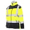 Deltaplus Women's Hi-Vis Softshell Jacket, Polyester Bonded with Fleece, M 62197 - alternate 3