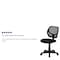 Flash Furniture Mesh Task Chair, 15-1/2" to 19-1/2", Black WA-3074-BK-GG - alternate 4