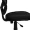Flash Furniture Mesh Task Chair, 15-1/2" to 19-1/2", Black WA-3074-BK-GG - alternate 10