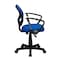 Flash Furniture Mesh Task Chair, 15-1/2" to 19-1/2", Fixed Arms, Blue WA-3074-BL-A-GG - alternate 2
