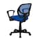 Flash Furniture Mesh Task Chair, 15-1/2" to 19-1/2", Fixed Arms, Blue WA-3074-BL-A-GG - alternate 4