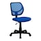 Flash Furniture Mesh Task Chair, 15-1/2" to 19-1/2", Blue WA-3074-BL-GG - alternate 2