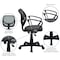 Flash Furniture Mesh Task Chair, 15-1/2" to 19-1/2", Fixed Arms, Gray WA-3074-GY-A-GG - alternate 8