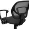 Flash Furniture Mesh Task Chair, 15-1/2" to 19-1/2", Fixed Arms, Gray WA-3074-GY-A-GG - alternate 7