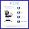 Flash Furniture Mesh Task Chair, 15-1/2" to 19-1/2", Fixed Arms, Purple WA-3074-PUR-A-GG - alternate 3