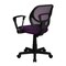 Flash Furniture Mesh Task Chair, 15-1/2" to 19-1/2", Fixed Arms, Purple WA-3074-PUR-A-GG - alternate 6
