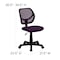 Flash Furniture Mesh Task Chair, 15-1/2" to 19-1/2", Purple WA-3074-PUR-GG - alternate 5