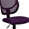 Flash Furniture Mesh Task Chair, 15-1/2" to 19-1/2", Purple WA-3074-PUR-GG - alternate 9