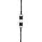 Hubbell Wiring Device-Kellems Straight, 1-1/4 in, Steel Body, Steel Grip 07310001 - alternate 4