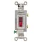 Hubbell Wiring Device-Kellems Pilot Lit Wall Swtch, 1-Pole, 120/277V, 20A HBL1221PL - alternate 2