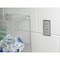 Hubbell Wiring Device-Kellems Security Opening Wall Plates, Number of Gangs: 1 Stainless Steel, Brushed Finish, Silver SS12RKL - alternate 3