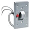 Hubbell Wiring Device-Kellems Weatherproof Plates, Number of Gangs: 1-Gang Neoprene, Light Texture Finish, Gray HBL1785 - alternate 2