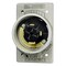 Hubbell Wiring Device-Kellems Flanged Locking Inlet, Non-NEMA, 30 A, 250/600V AC, Three Phase, 3 Pole, Flush Mount, Silver HBL20418 - alternate 2