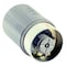 Hubbell Wiring Device-Kellems Locking Plug, Non-NEMA, 50 A, 250V AC, Single Phase, 2 Pole, Screw Terminals, Gray HBL25515 - alternate 2